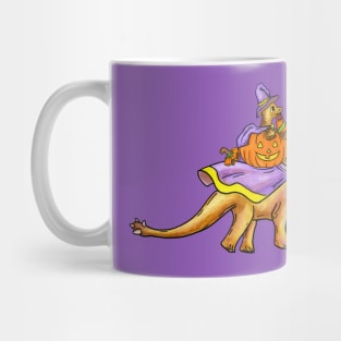 Halloween Dino Baby and Parent Mug